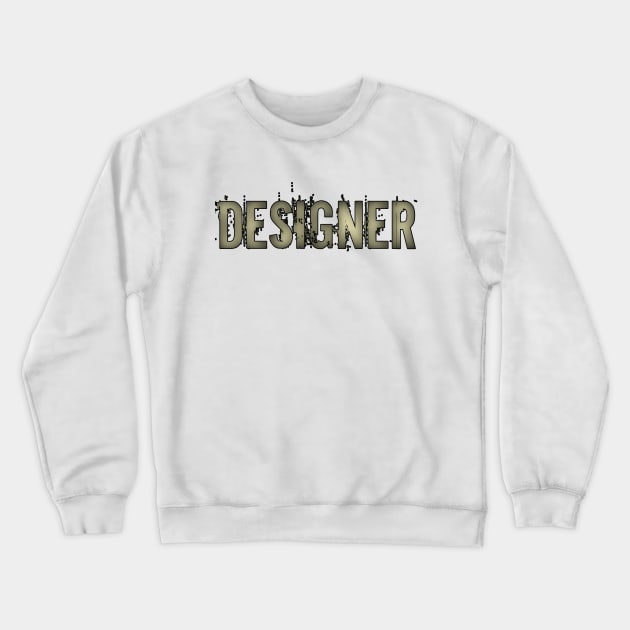 Designer Crewneck Sweatshirt by Menu.D